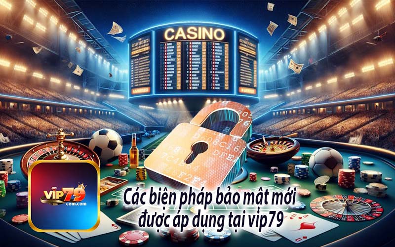 Các biện pháp bảo mật mới 
được áp dụng tại vip79